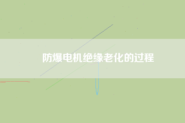 防爆電機(jī)絕緣老化的過(guò)程